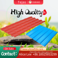 metal material roofing shingles Colombia roofing tiles